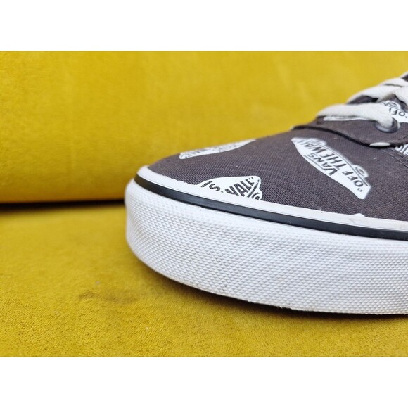 Vans Ward Skate Shoes Men\'s Size 10 Off The Wall Scatter Logo Obsidian White main image 5